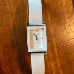 Ann Klein Diamond Watch
